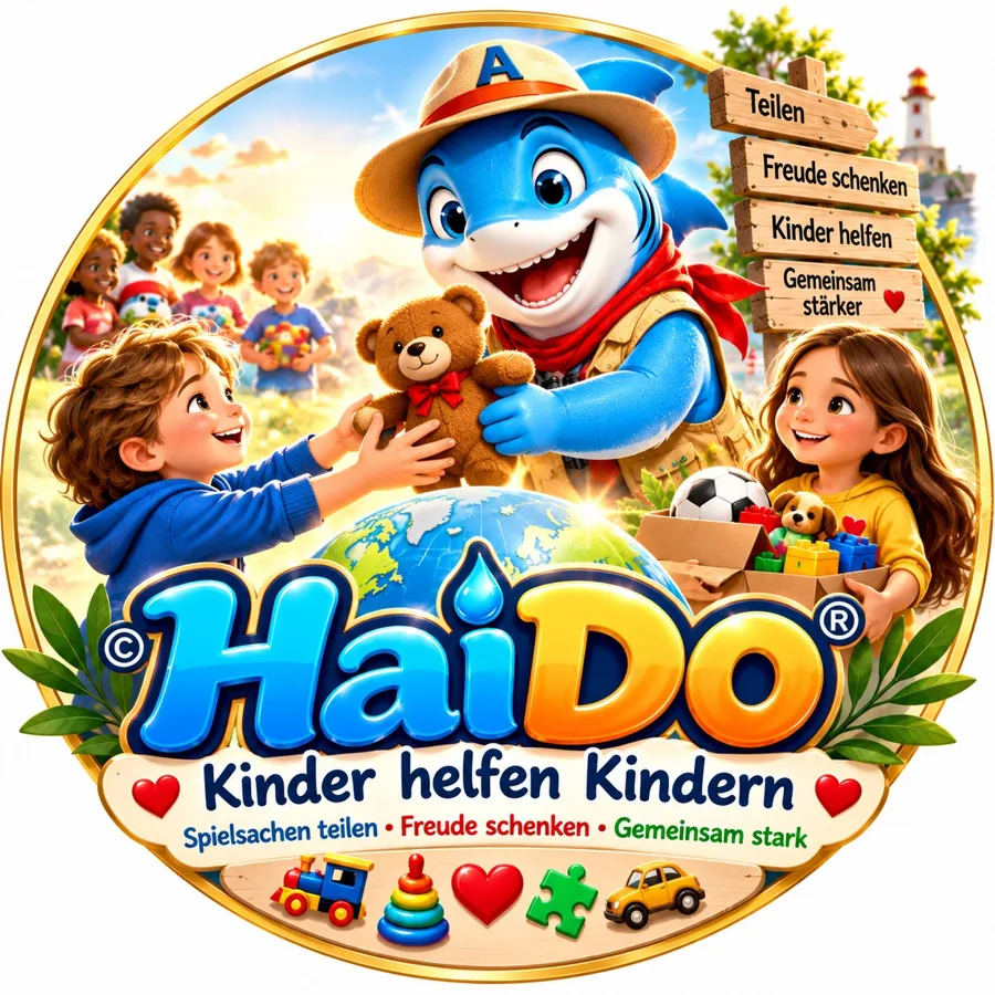 HaiDo – Kinder helfen Kindern: Spielsachen teilen, Freude schenken, gemeinsam stark