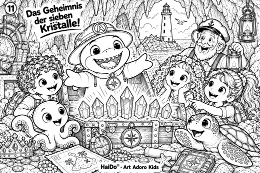 Das Geheimnis der sieben Kristalle