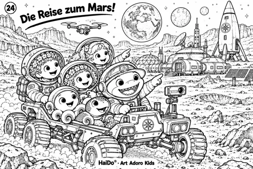 Die Reise zum Mars