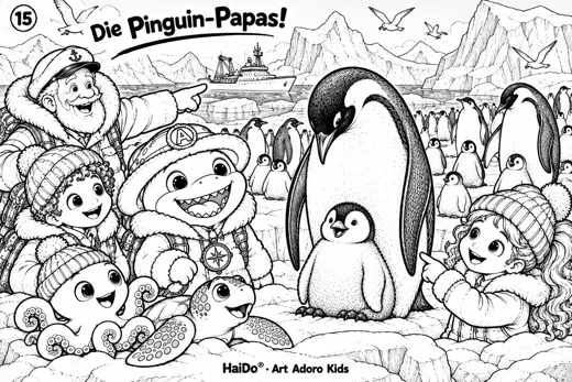 Die Pinguin-Papas